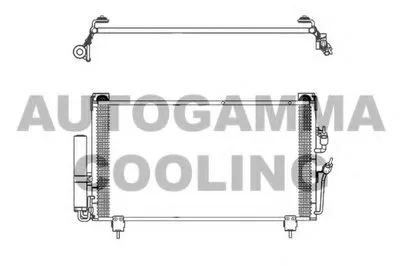 Конденсатор, кондиционер AUTOGAMMA купить