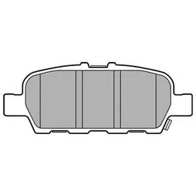 Комплект тормозных колодок, дисковый тормоз DELPHI купить