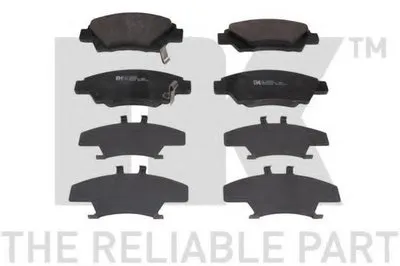 Комплект тормозных колодок, дисковый тормоз NK купить