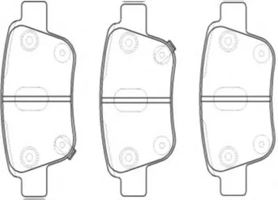 Комплект тормозных колодок, дисковый тормоз Premium Advics AISIN купить