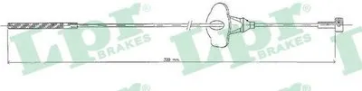 Трос, стояночная тормозная система LPR купить