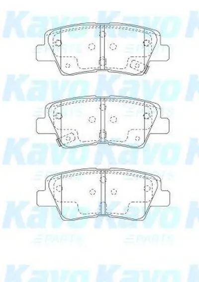 Комплект тормозных колодок, дисковый тормоз MK KASHIYAMA KAVO PARTS купить