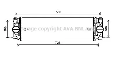 Интеркулер AVA QUALITY COOLING купить