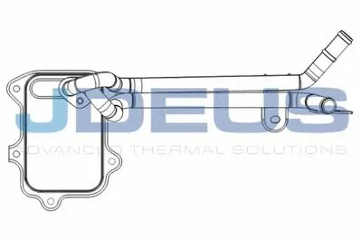 масляный радиатор, двигательное масло JDEUS купить