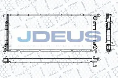 Радиатор, охлаждение двигателя JDEUS купить