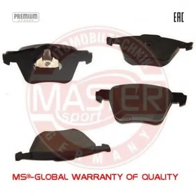 Комплект тормозных колодок, дисковый тормоз Anti-Noise MASTER-SPORT купить