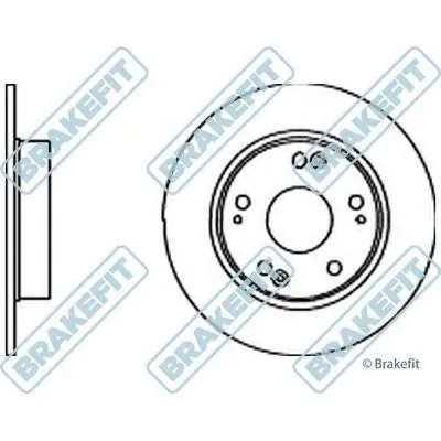 Тормозной диск Brake Fit APEC braking купить