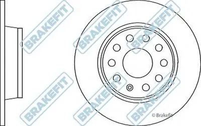 Тормозной диск Brake Fit APEC braking купить