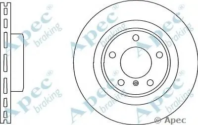 Тормозной диск APEC braking купить