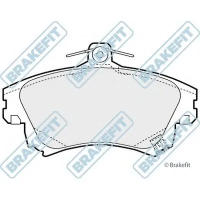 Комплект тормозных колодок, дисковый тормоз Brake Fit APEC braking купить