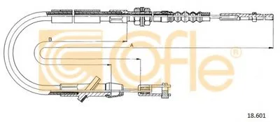 Тросик сцепления COFLE купить