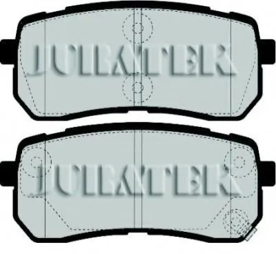 Комплект тормозных колодок, дисковый тормоз JURATEK купить