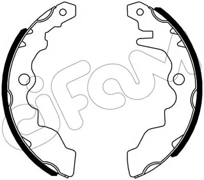 Комплект тормозных колодок CIFAM купить