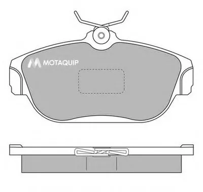Комплект тормозных колодок, дисковый тормоз MOTAQUIP купить