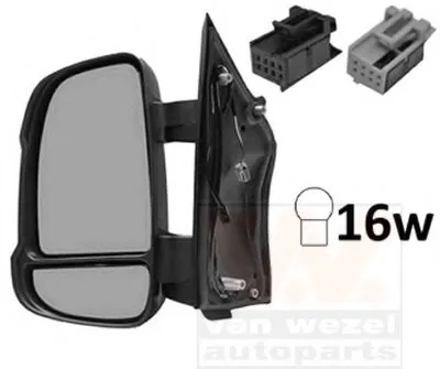 Наружное зеркало VAN WEZEL купить