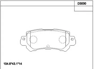 Комплект тормозных колодок, дисковый тормоз ASIMCO купить