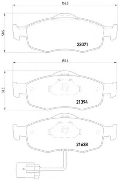 Комплект тормозных колодок, дисковый тормоз HELLA купить