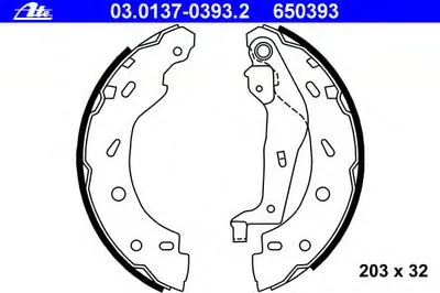 Комплект тормозных колодок ATE купить