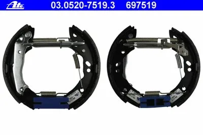 Комплект тормозных колодок Original ATE TopKit ATE купить