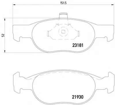 Комплект тормозных колодок, дисковый тормоз HELLA PAGID купить