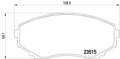 Комплект тормозных колодок, дисковый тормоз HELLA PAGID купить