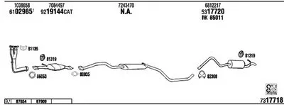 Система выпуска ОГ WALKER купить