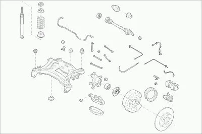 Рулевое управление; Подвеска колеса BOGE купить