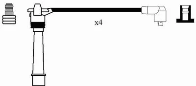 Комплект проводов зажигания NGK купить