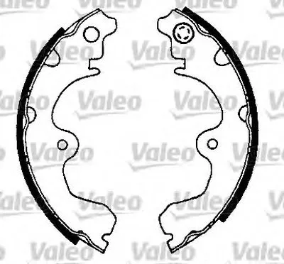 Комплект тормозных колодок VALEO купить