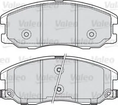 Комплект тормозных колодок, дисковый тормоз VALEO купить