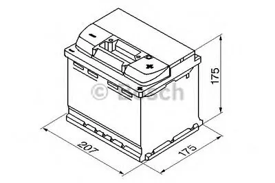 Стартерная аккумуляторная батарея; Стартерная аккумуляторная батарея S5 BOSCH купить