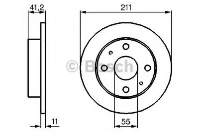 Тормозной диск BOSCH купить