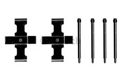 Комплектующие, колодки дискового тормоза BOSCH купить