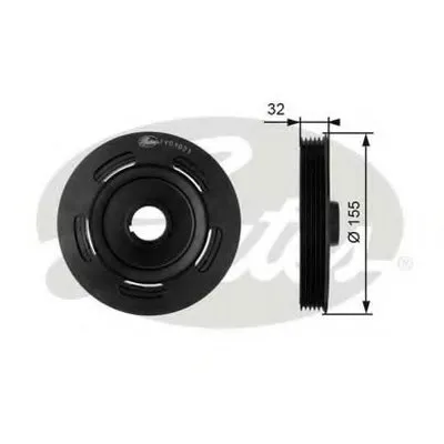 Ременный шкив, коленчатый вал DriveAlign® GATES купить