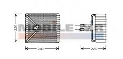 Испаритель, кондиционер VAN WEZEL купить