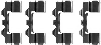 Комплектующие, колодки дискового тормоза TEXTAR купить