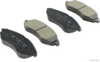 Комплект тормозных колодок, дисковый тормоз HERTH+BUSS JAKOPARTS купить