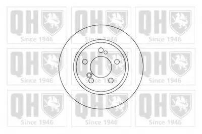 Тормозной диск QUINTON HAZELL купить