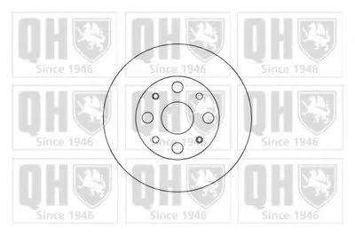Тормозной диск QUINTON HAZELL купить