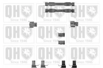 Комплектующие, колодки дискового тормоза QUINTON HAZELL купить