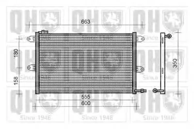 Конденсатор, кондиционер QUINTON HAZELL купить