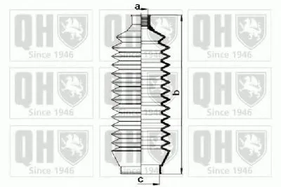 Комплект пылника, рулевое управление QUINTON HAZELL купить
