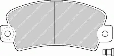 Комплект тормозных колодок, дисковый тормоз PREMIER FERODO купить