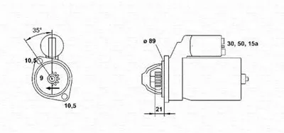 Стартер MAGNETI MARELLI купить