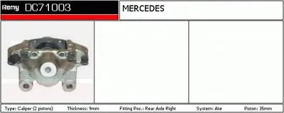 Тормозной суппорт Remanufactured REMY (Multiline) DELCO REMY купить