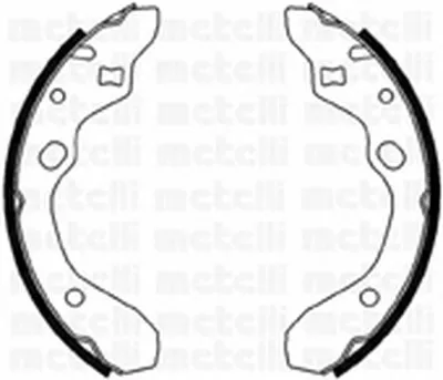 Комплект тормозных колодок METELLI купить