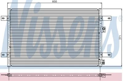 Конденсатор, кондиционер NISSENS купить
