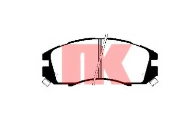 Комплект тормозных колодок, дисковый тормоз NK купить