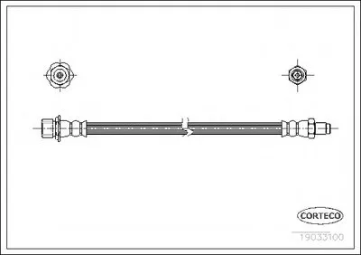 Тормозной шланг CORTECO купить