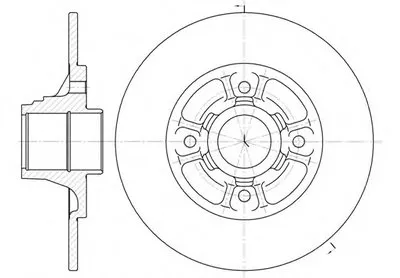 Тормозной диск REMSA купить
